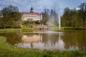 Im Schlosspark Wiesenburg
