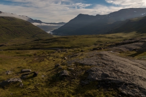 Auf dem Weg nach Seyðisfjörður