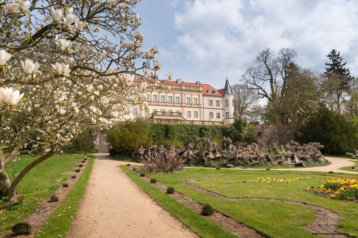 Im Schlosspark Wiesenburg