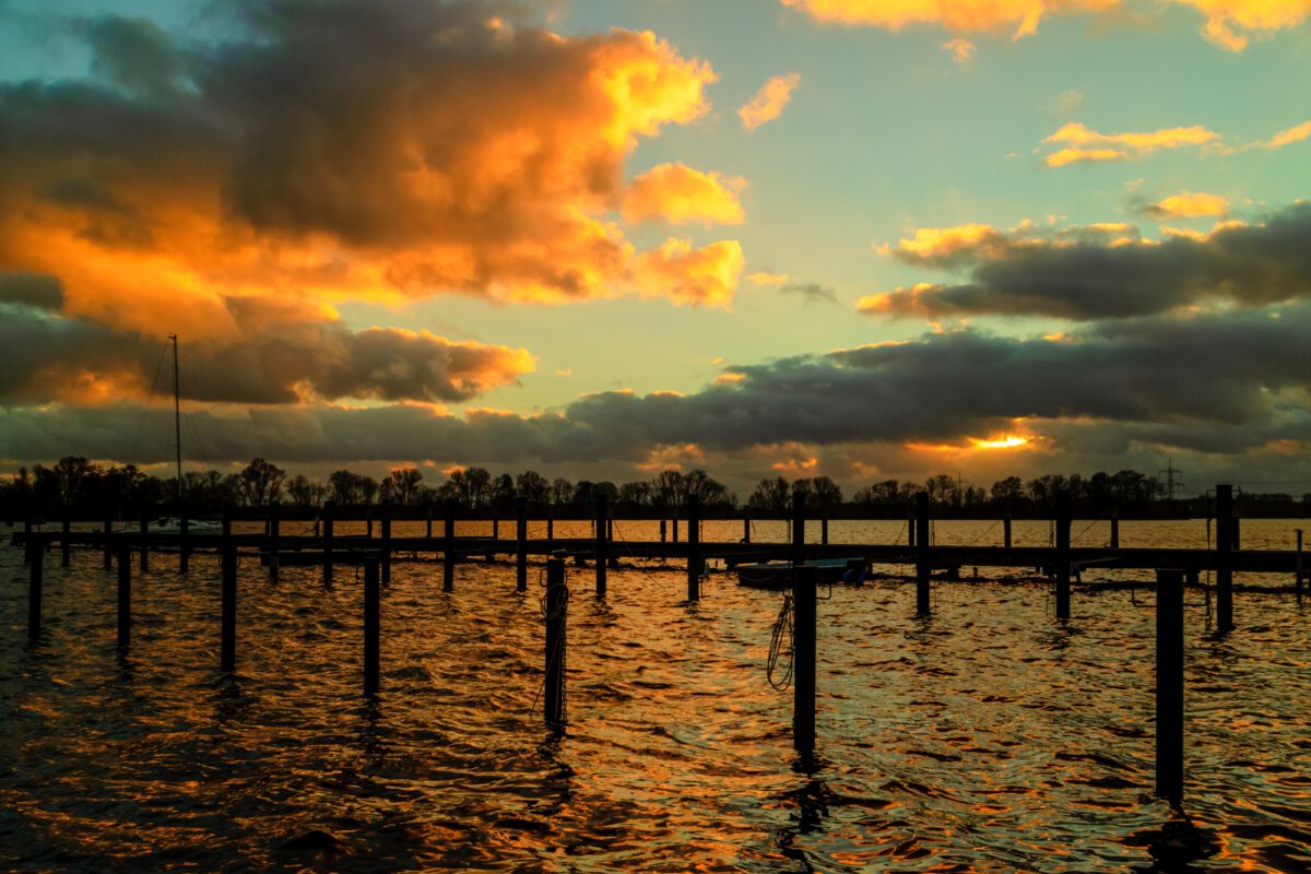 Abendstimmung am Ketziner Hafen