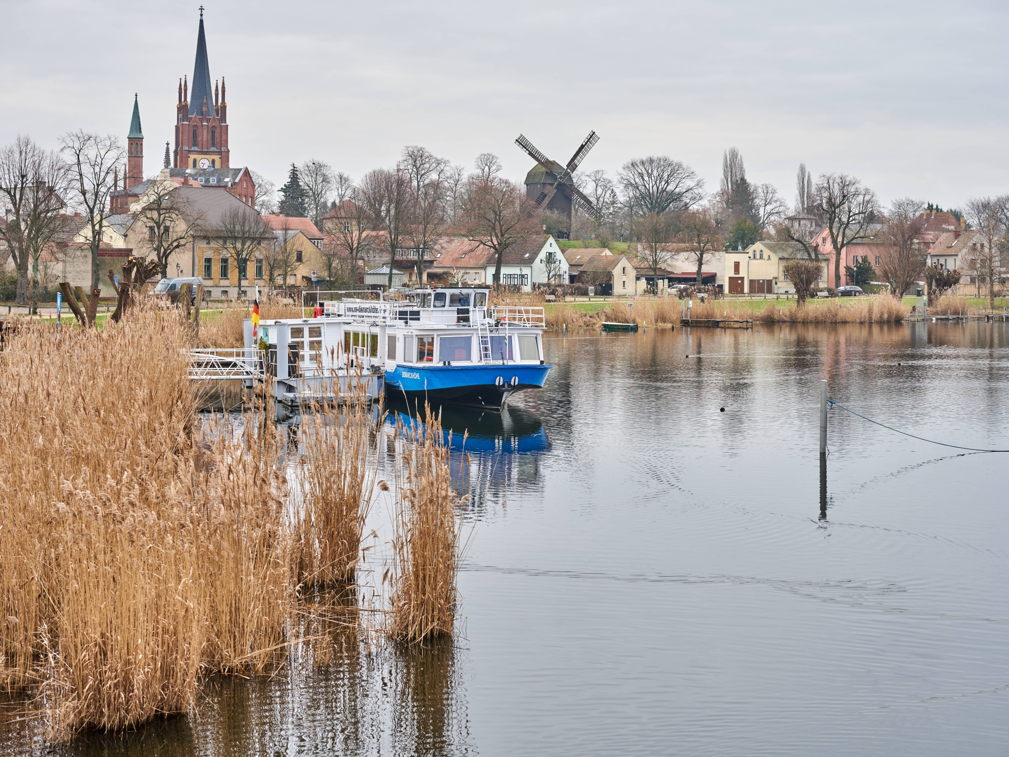 Auf dem Inselrundweg in Werder